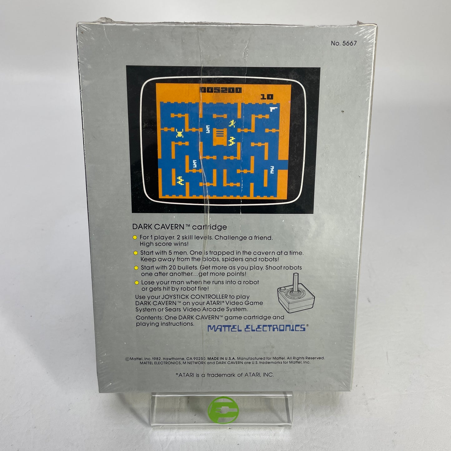 New Dark Cavern (Atari 2600, 1981)