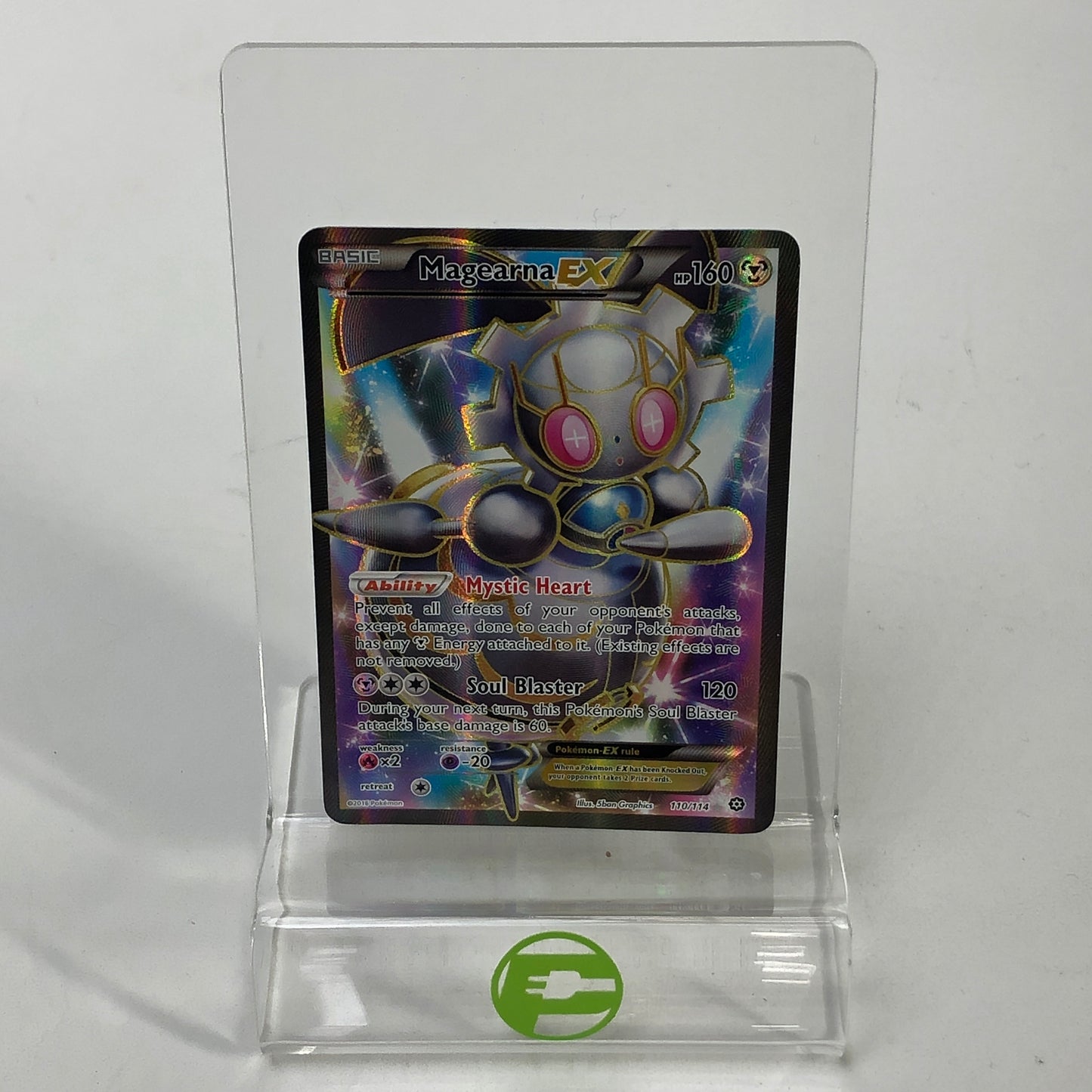 Pokémon TCG XY—Steam Siege Magearna EX 110 English