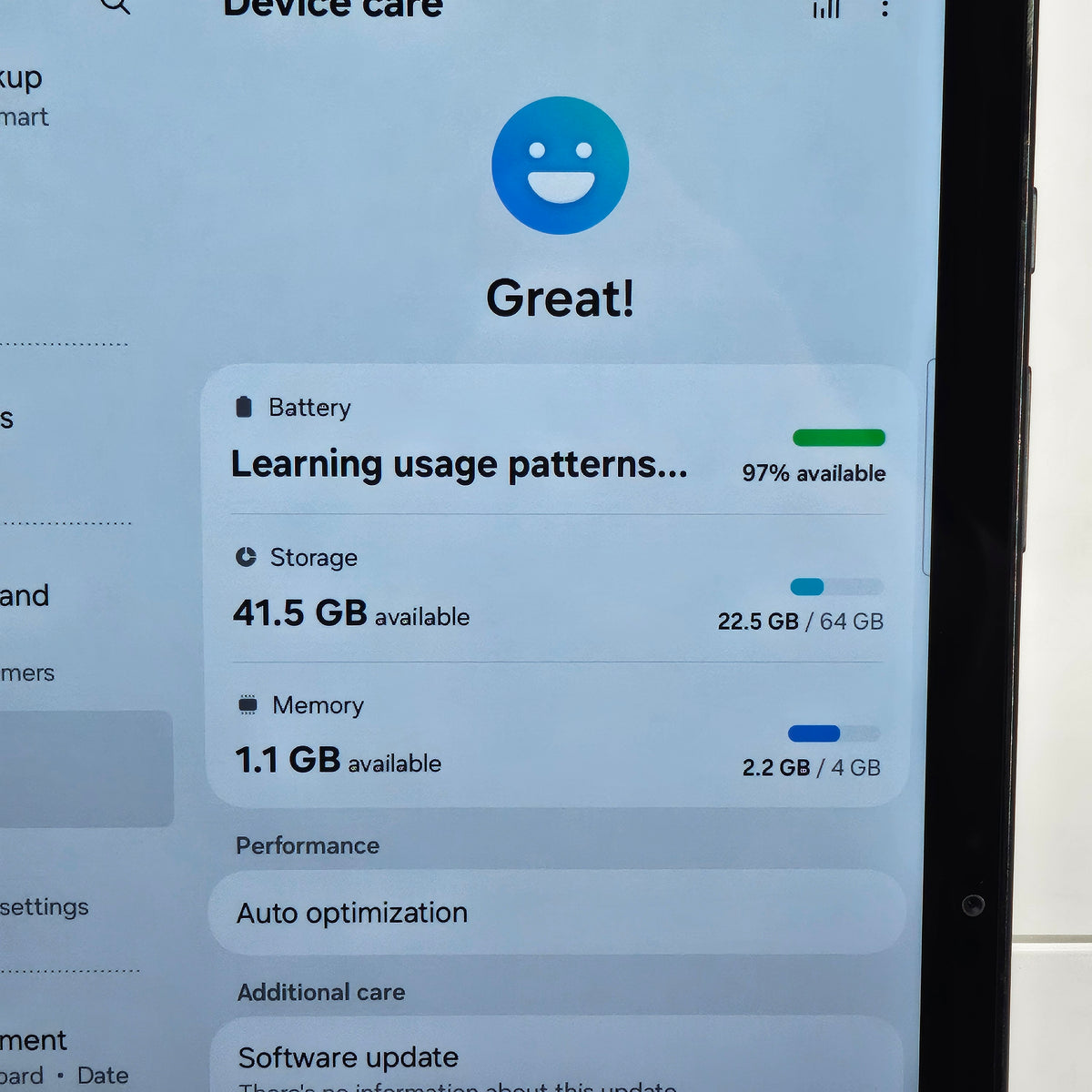 T-Mobile Samsung Galaxy Tab A9+ 5G 64GB Graphite SM-X218U Metro Android Tablet
