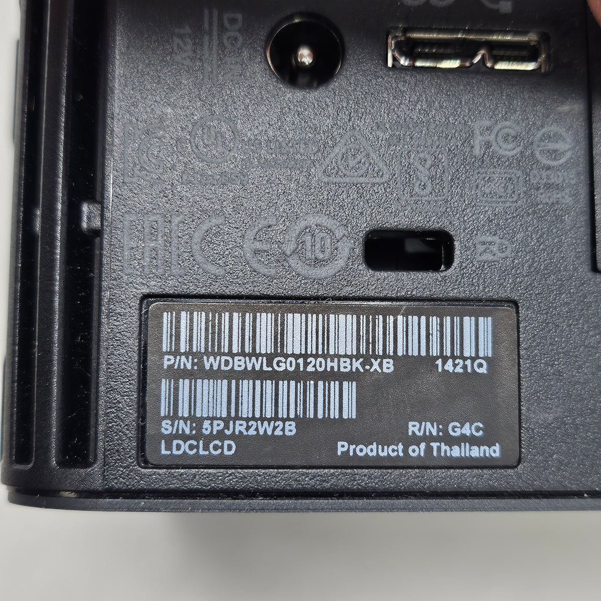 Western Digital WD 3.5" WDBWLG012HBK-XB 12TB USB 3.0 HDD