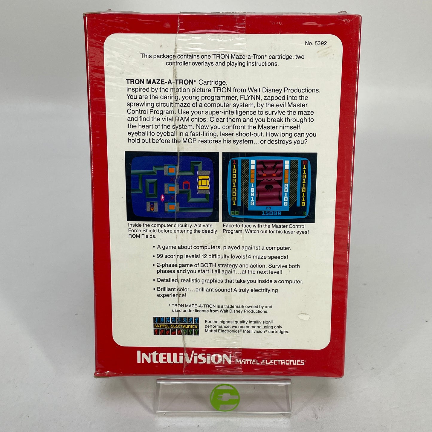 New Tron Maze-a-Tron (Mattel Intellivision, 1981)