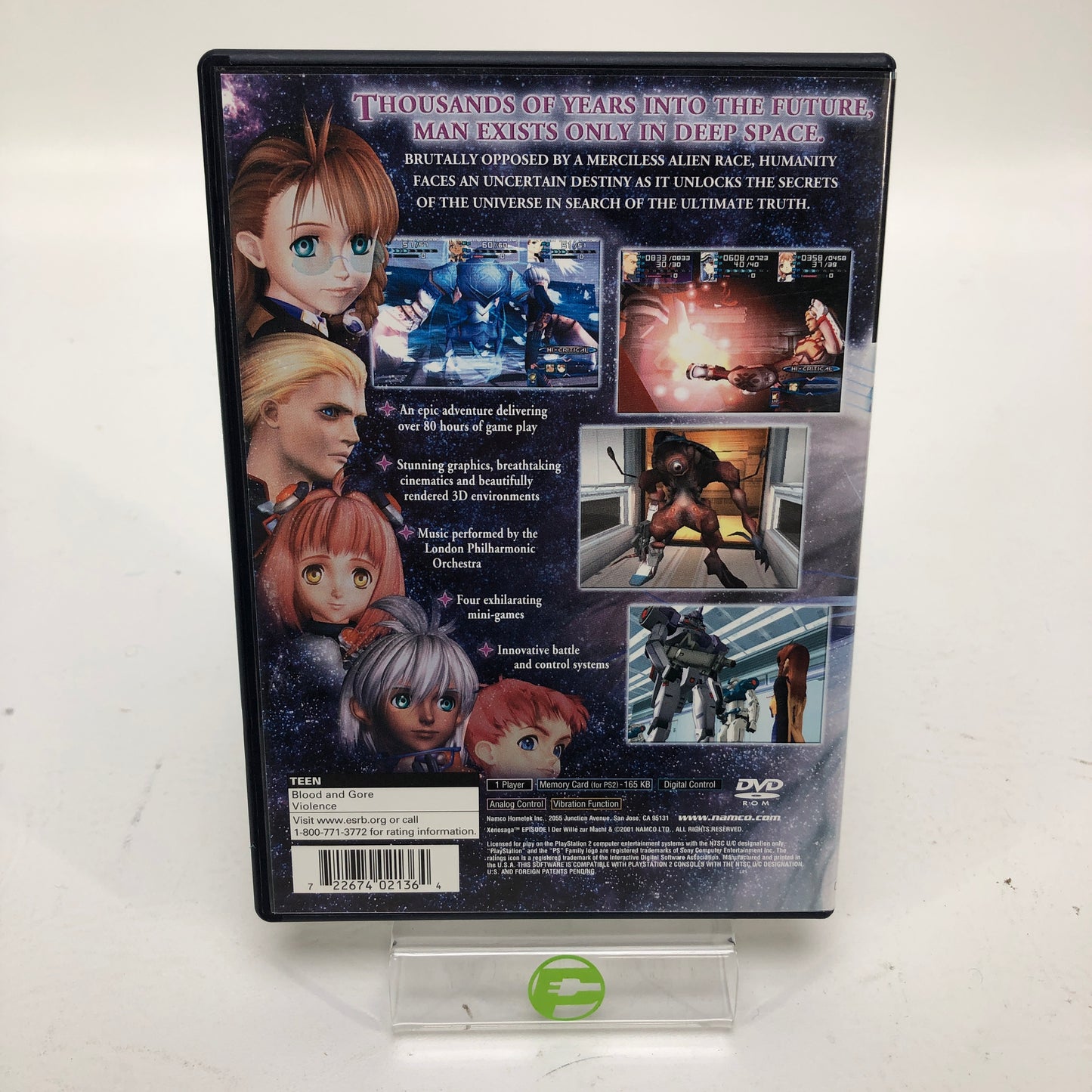 Xenosaga (Sony PlayStation 2 PS2, 2003)