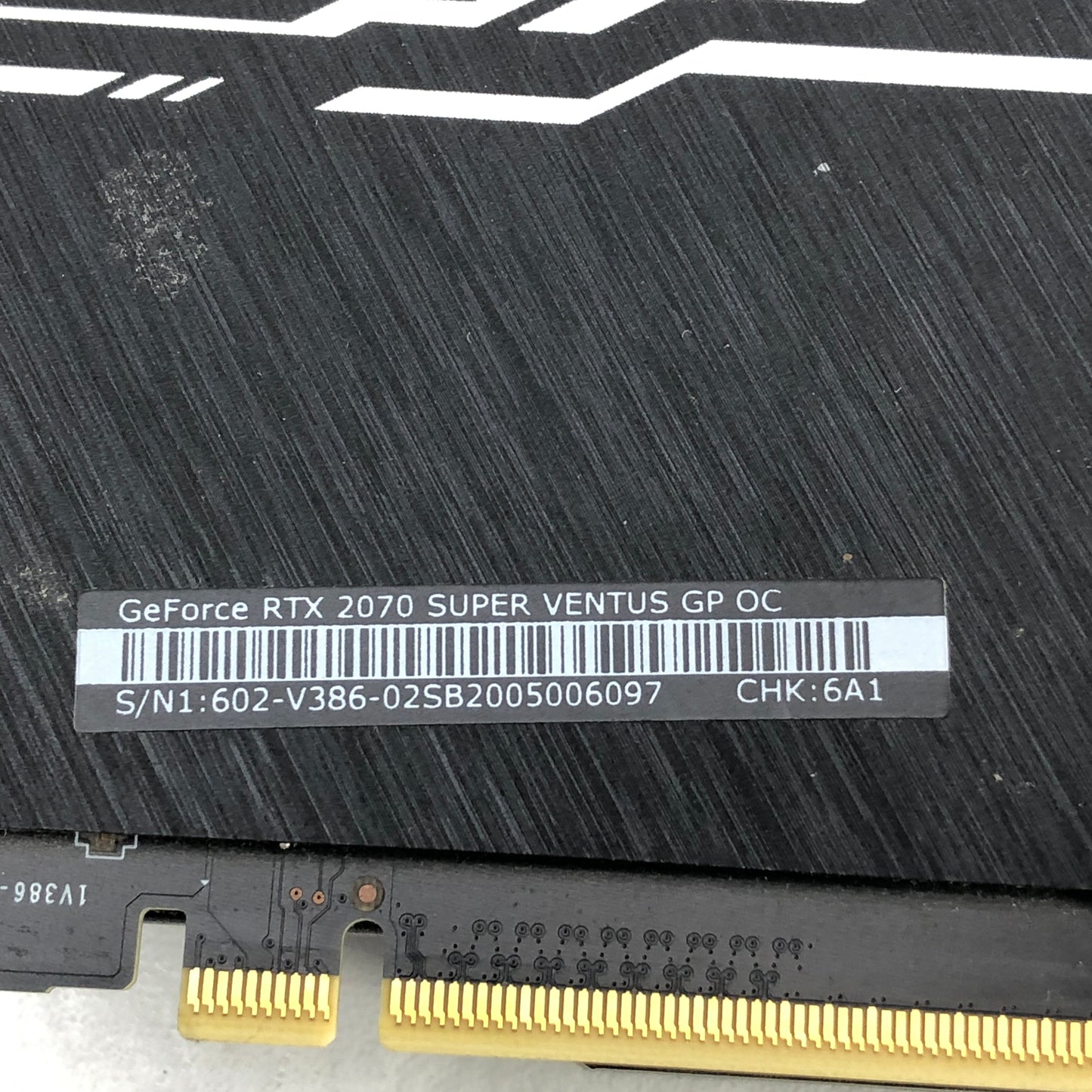 MSI GeForce RTX 2070 Super Ventus OC 8GB GDDR6 Graphics Card