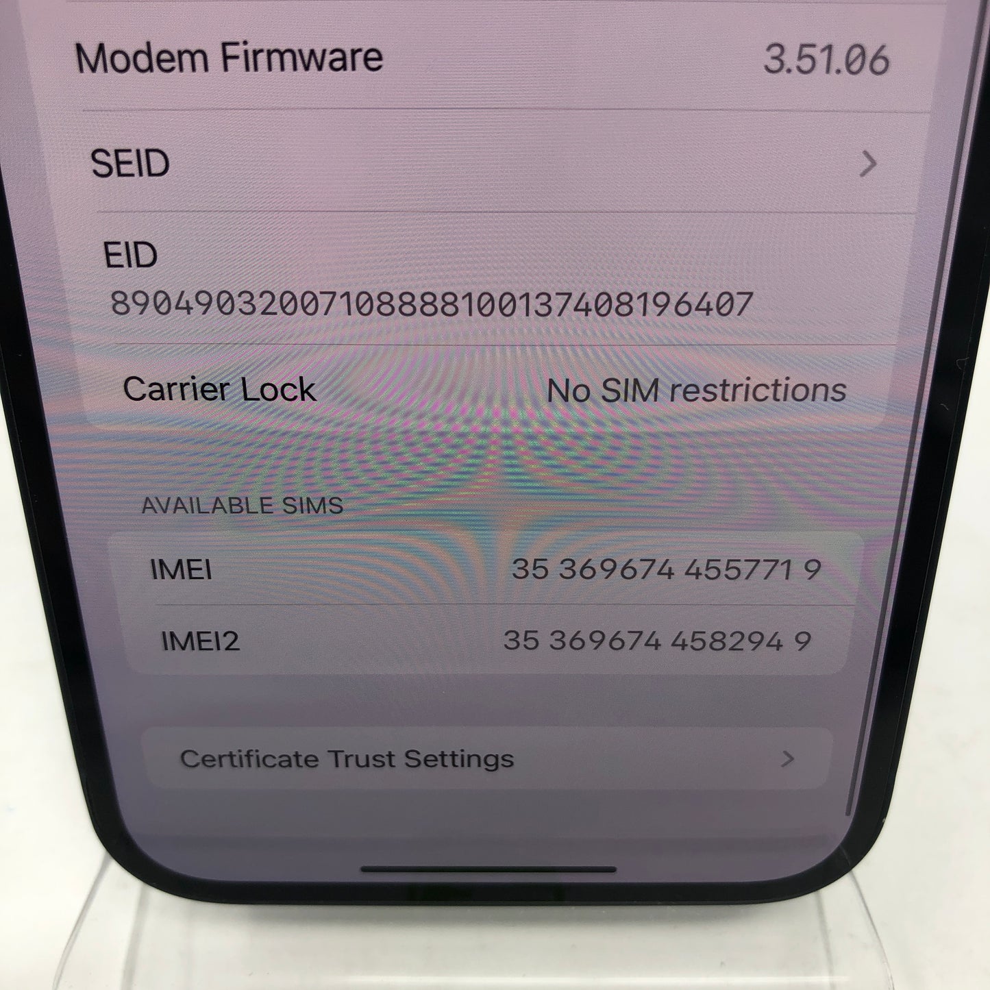 Unlocked Apple iPhone 14 Plus 128GB Midnight MQ3R3LL/A