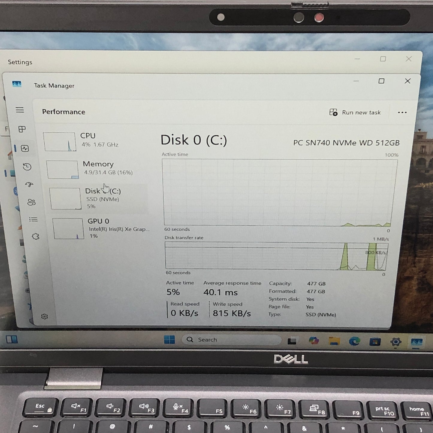 Dell Latitude 7430 P135G i5-1245U 32GB RAM 512GB