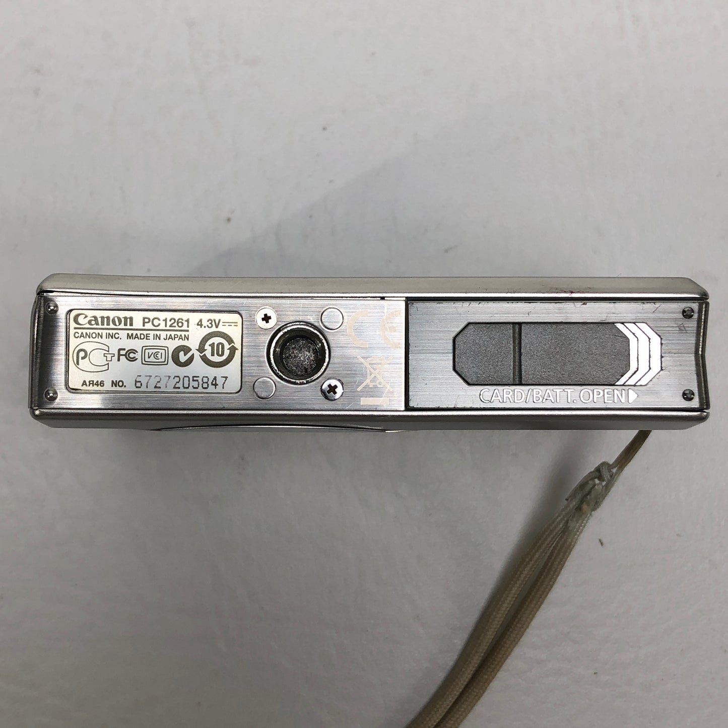 Broken Canon PowerShot SD790 IS 10.0MP Broken Power Button