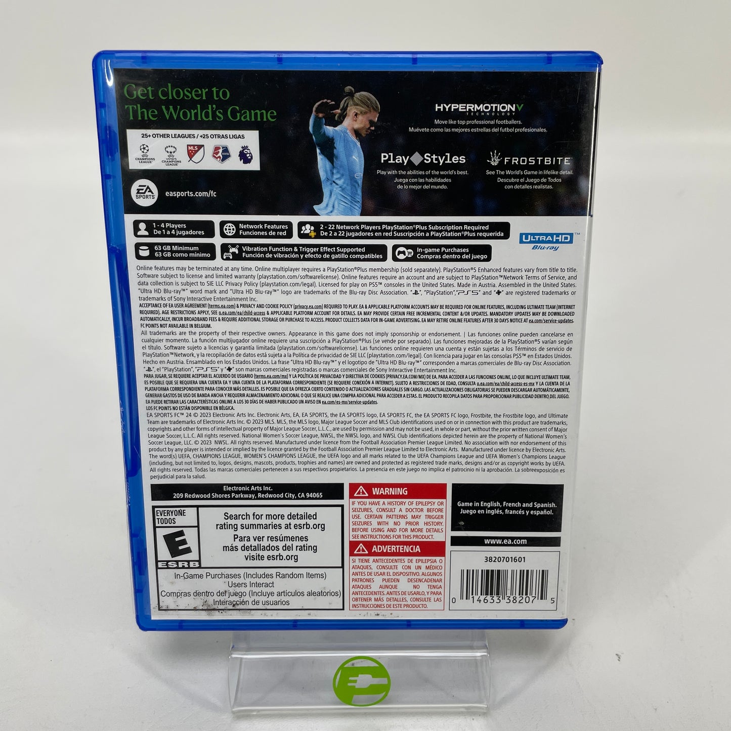 EA Sports FC 24 (Sony PlayStation 5 PS5, 2023) READ
