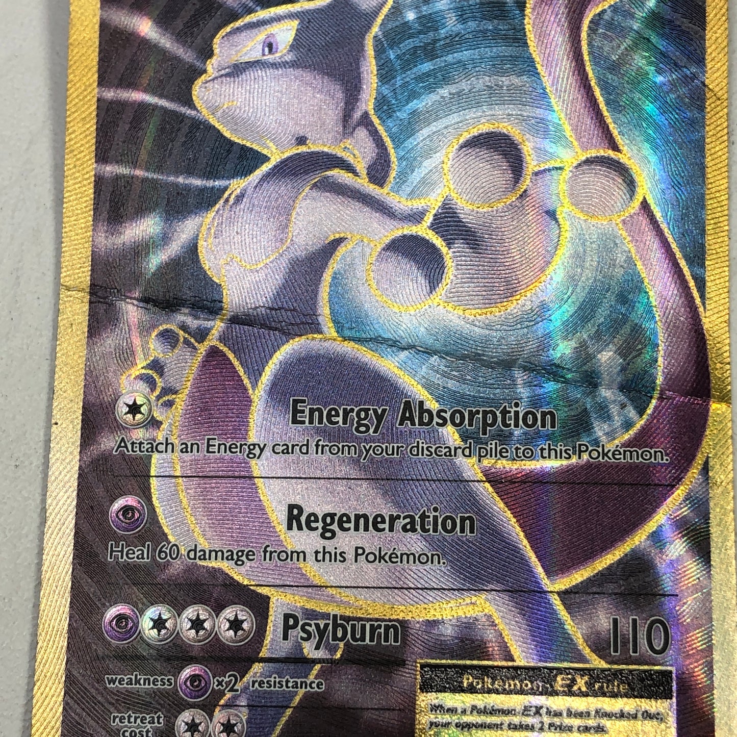 Pokémon TCG XY Evolutions Mewtwo EX 103 English