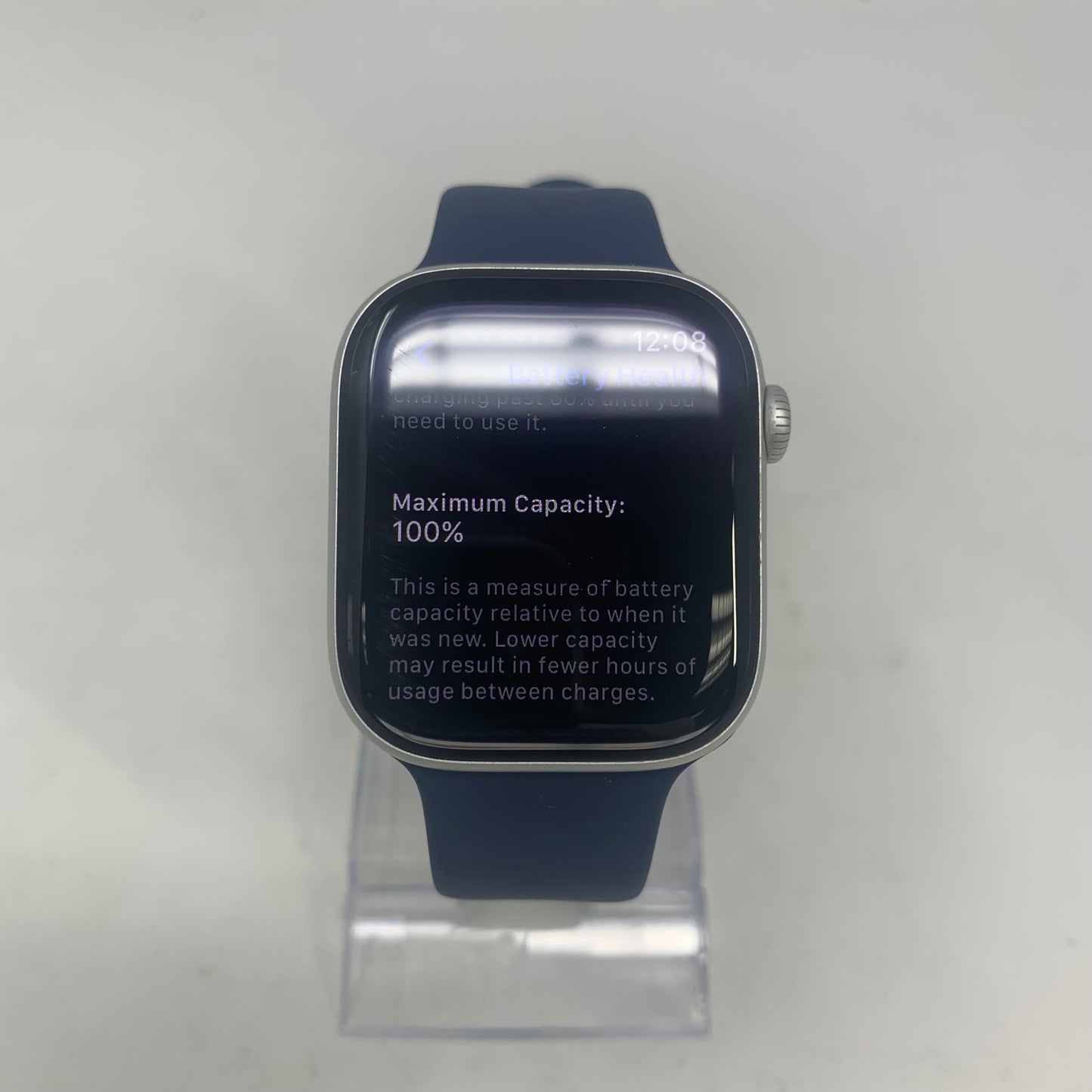 GPS Only Apple Watch Series 10 46MM Silver Aluminum Midnight Aluminum MWY13LW/A