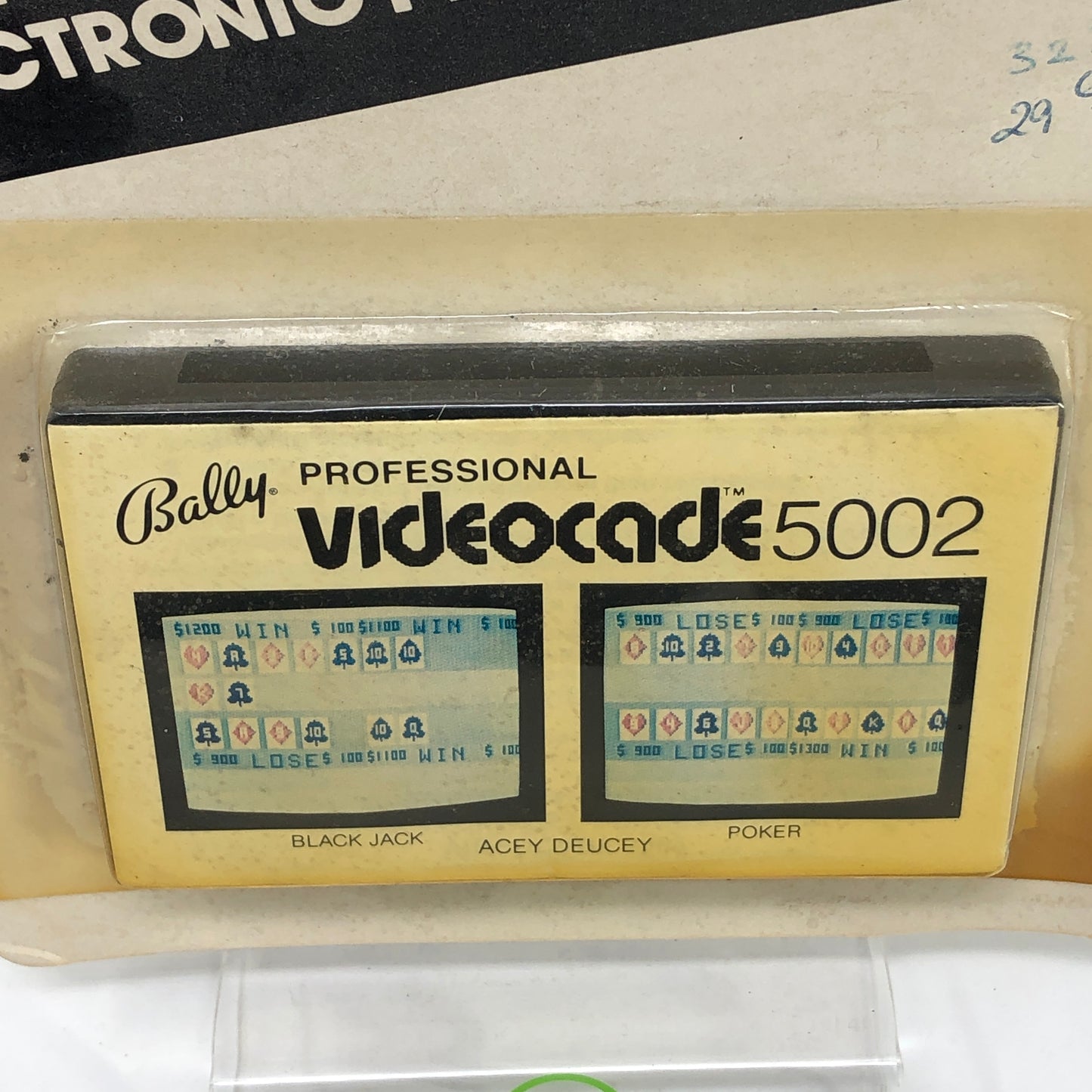 New Blackjack & Poker & Acey-Deucy (Bally Astrocade, 1976)