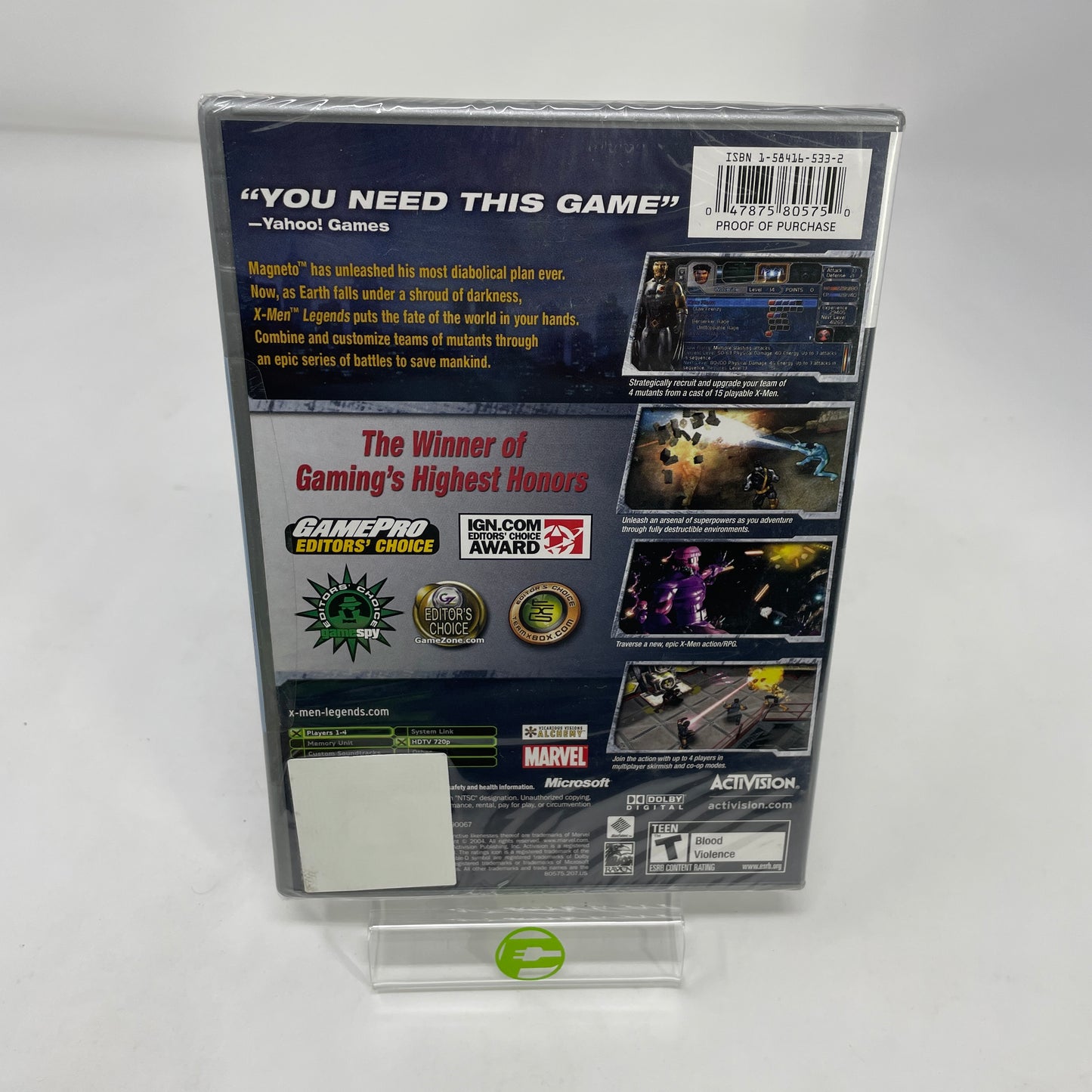 New X-men Legends (Microsoft Xbox, 2004)
