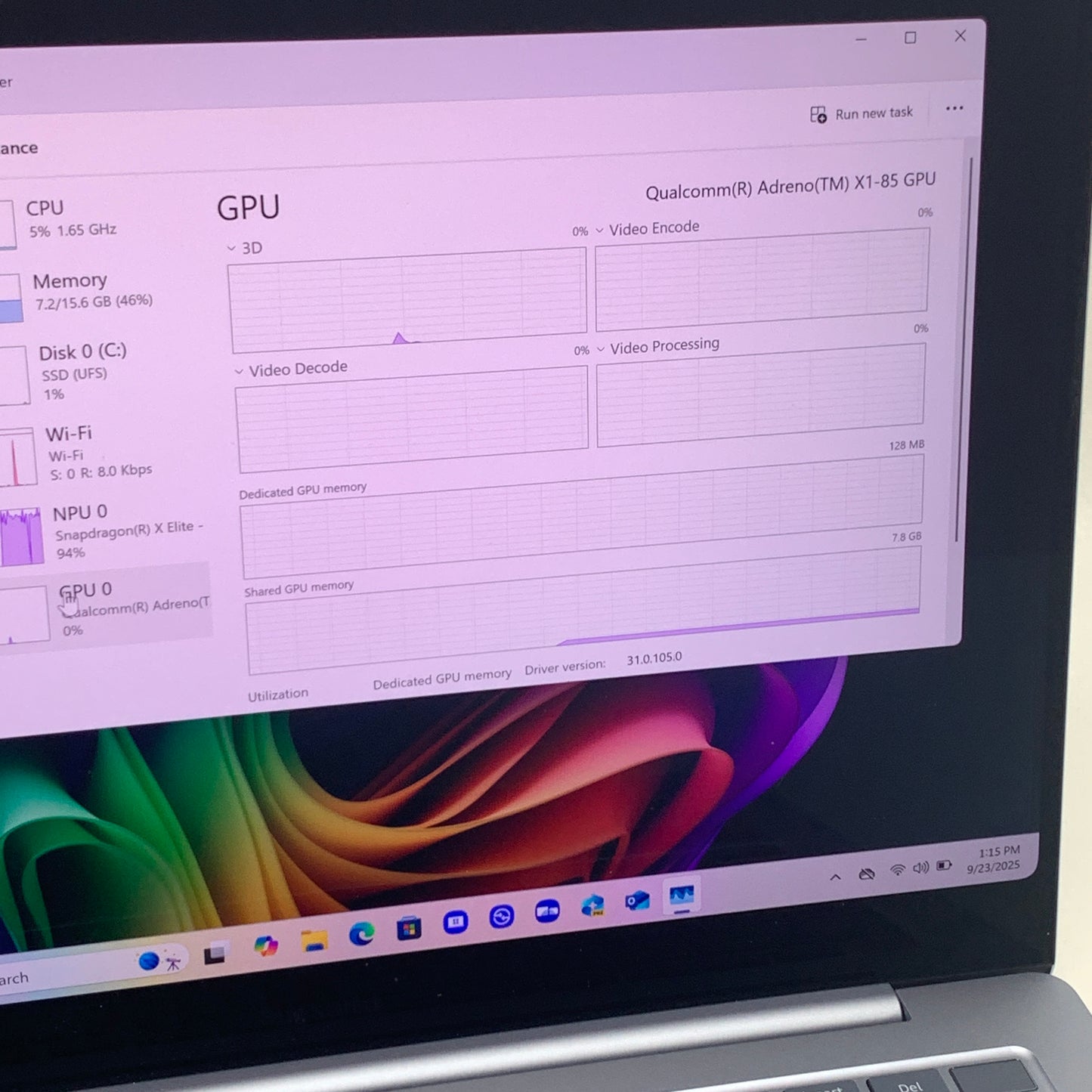 Samsung Galaxy Book4 Edge NP940XMA 14" Qualcomm 8CX GenX 12 Core 3.4GHz 16GB RAM 512 SSD