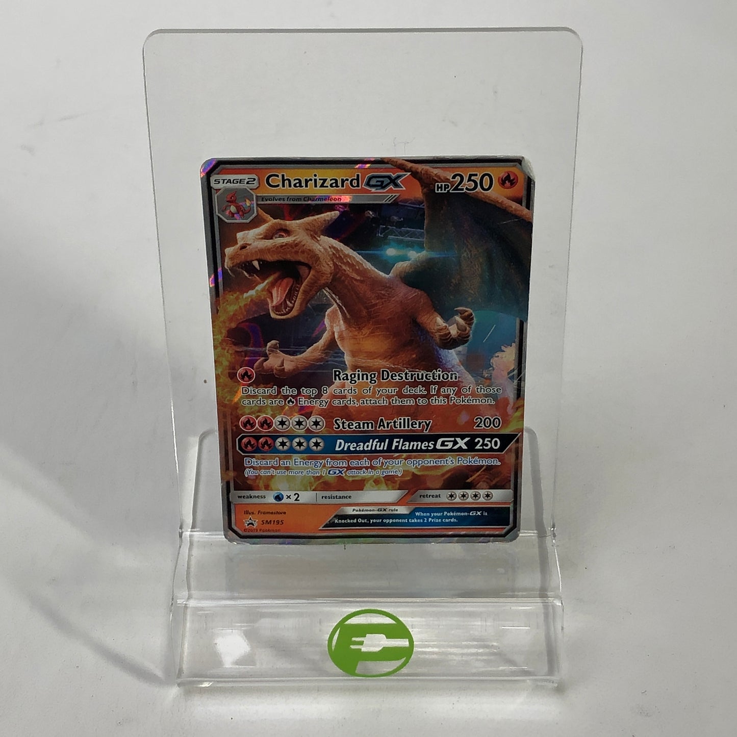Pokémon TCG Sun & Moon: Black Star Promos Charizard GX SM195 English