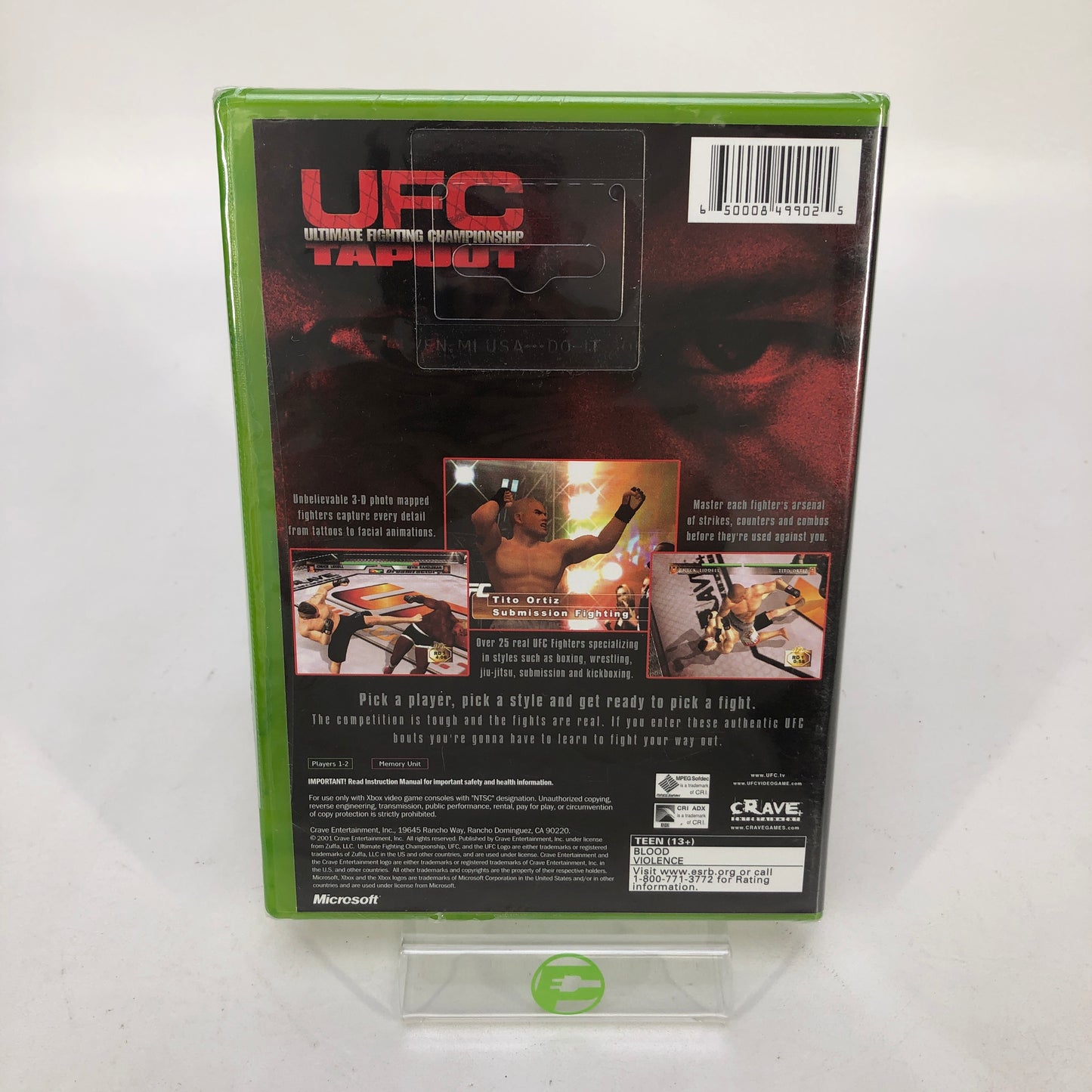 New UFC Tapout (Microsoft Xbox, 2002)