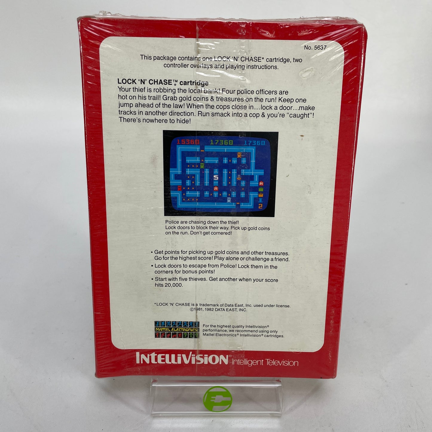New Lock 'N Chase (Mattel Intellivision, 1981)