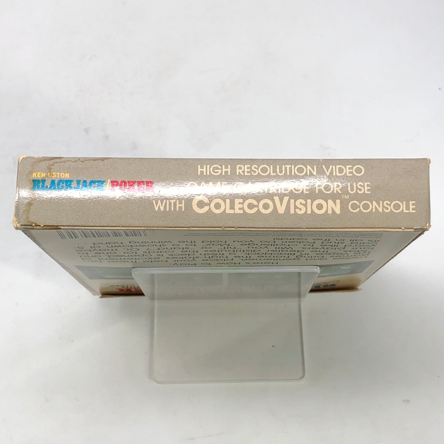 Ken Uston Blackjack-Poker (Coleco Vision, 1981)