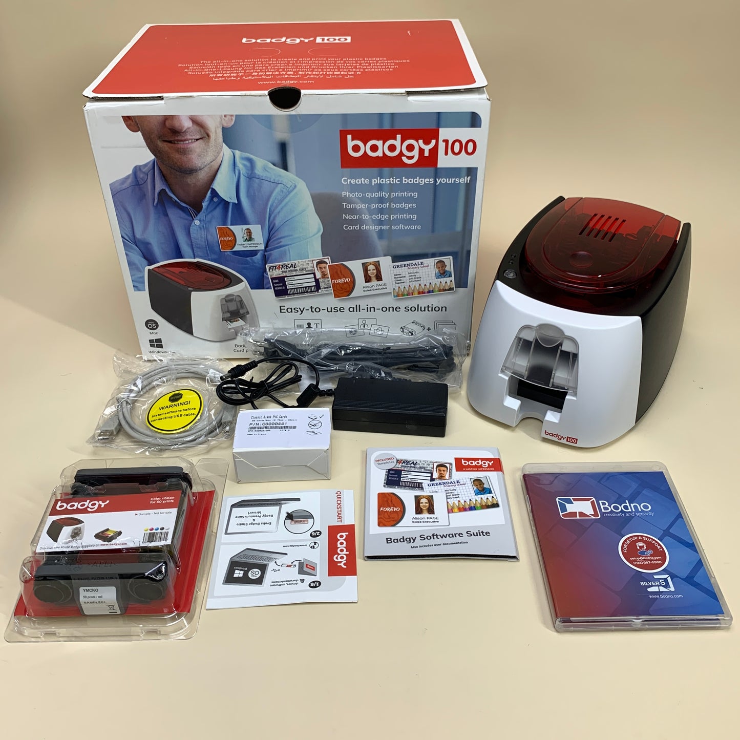 Evolis Badgy 100 Card Printer