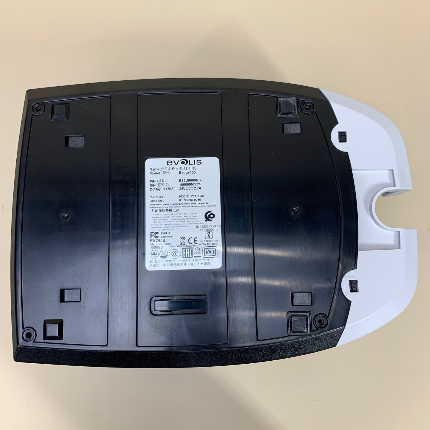 Evolis Badgy 100 Card Printer