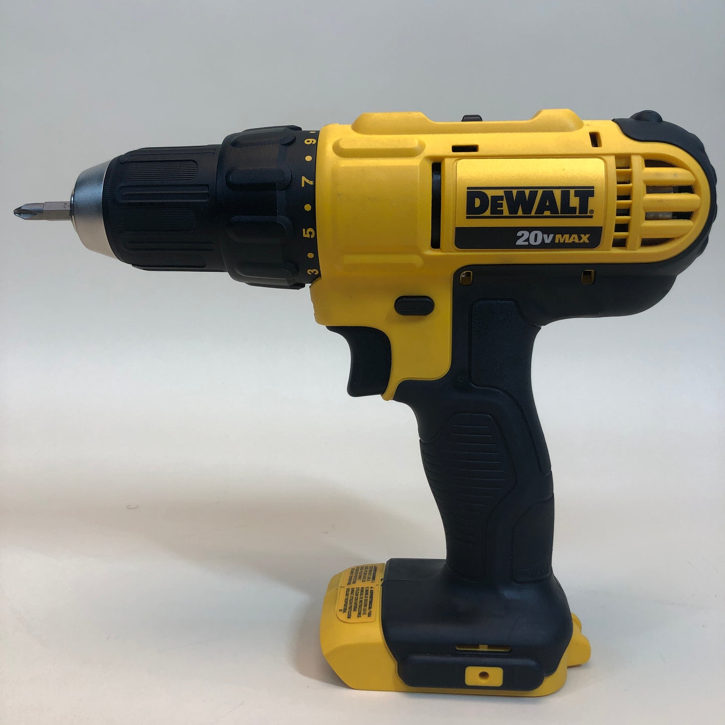 DeWalt DCD771 20V MAX 1/2" (13mm) Cordless Drill Driver