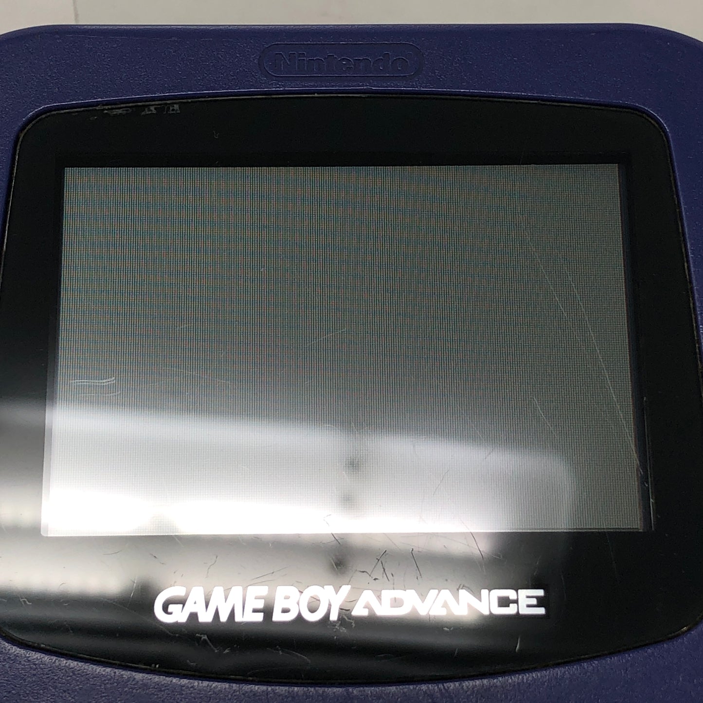 Nintendo Game Boy Advance Handheld Game Console Only AGB-001 Purple