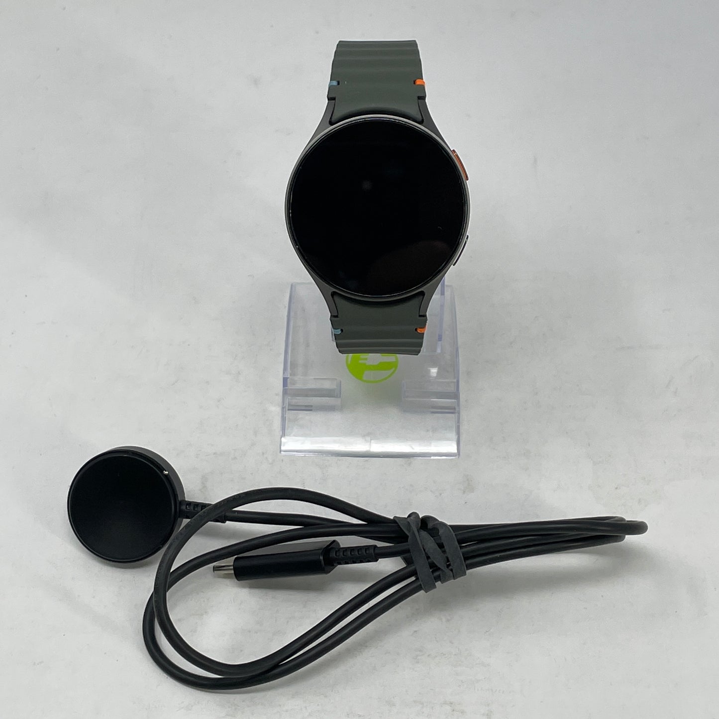 GPS Only Samsung Galaxy Watch 7 Stainless Steel Smartwatch Green SM-L310