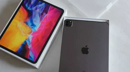 iPad displayed in store at PayMore Rockville
