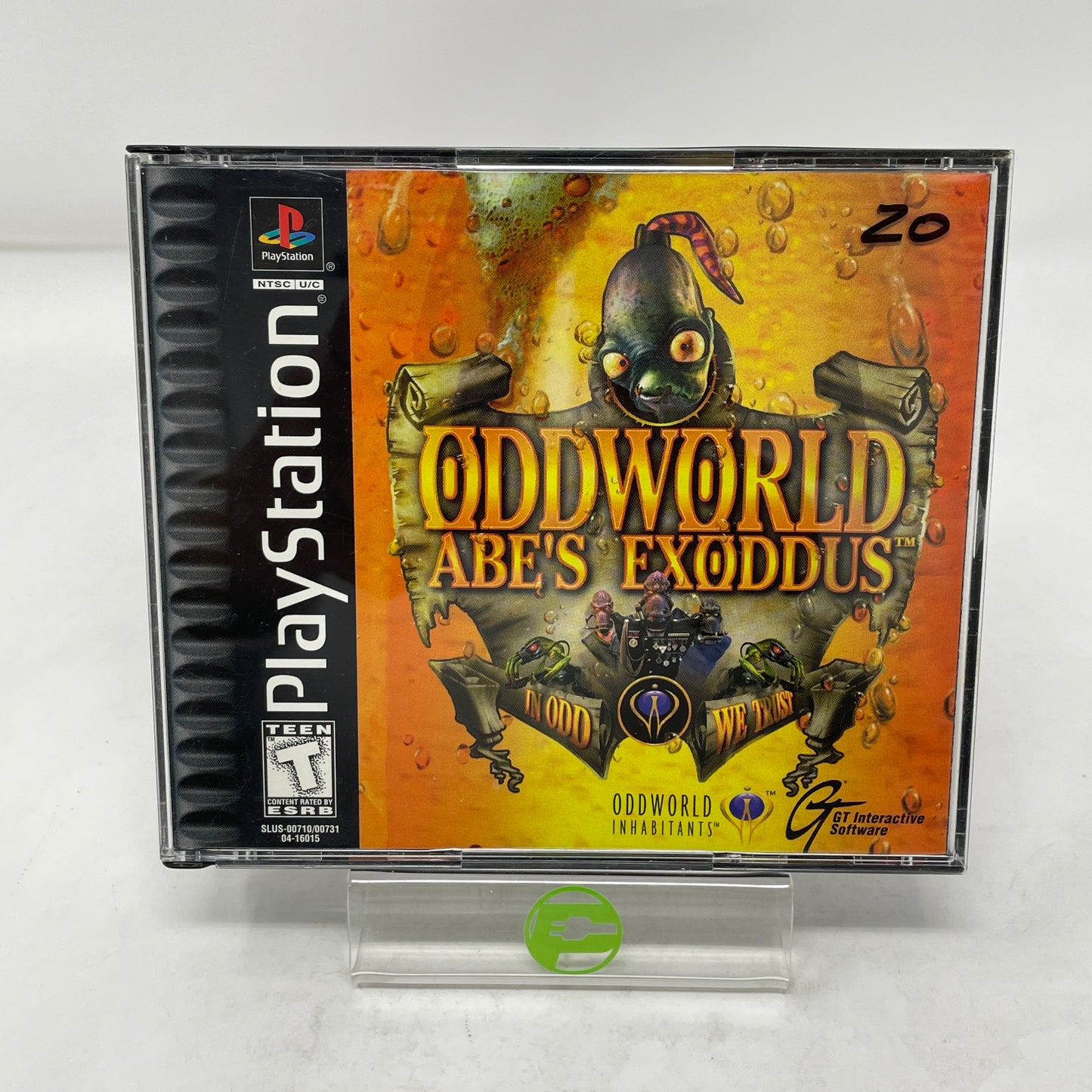 Oddworld Abes Exoddus (Sony PlayStation 1 PS1, 1998)
