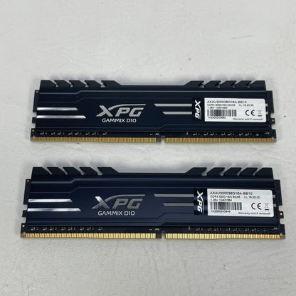 XPG GAMMIX D10 16GB (2x8GB) RAM DDR4 3000MHz AX4U300038G16A-BB10