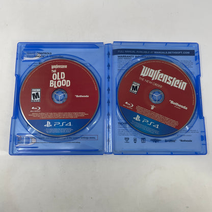 Wolfenstein The New Order and The Old Blood (Sony PlayStation 4 PS4, 2017)
