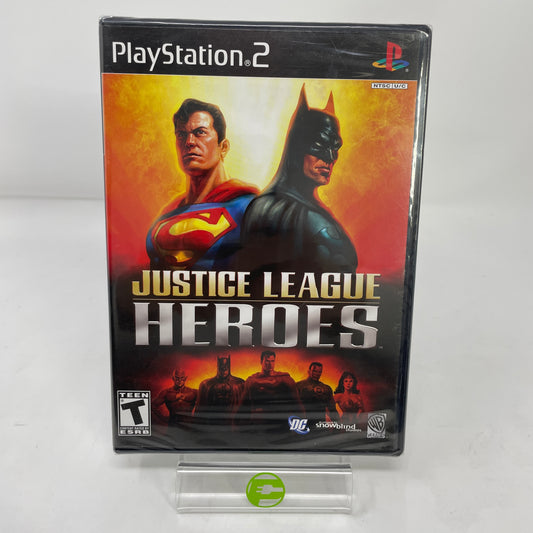 New Justice League Heroes (Sony PlayStation 2 PS2, 2006)