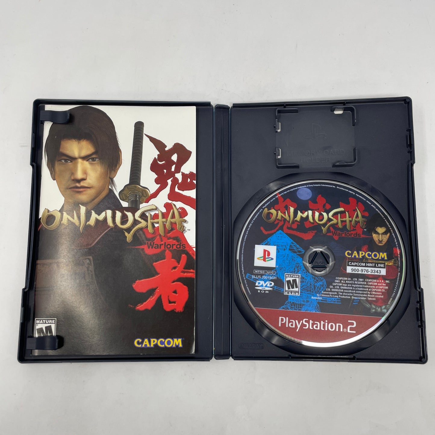 Onimusha Warlords (Sony PlayStation 2 PS2, 2001)