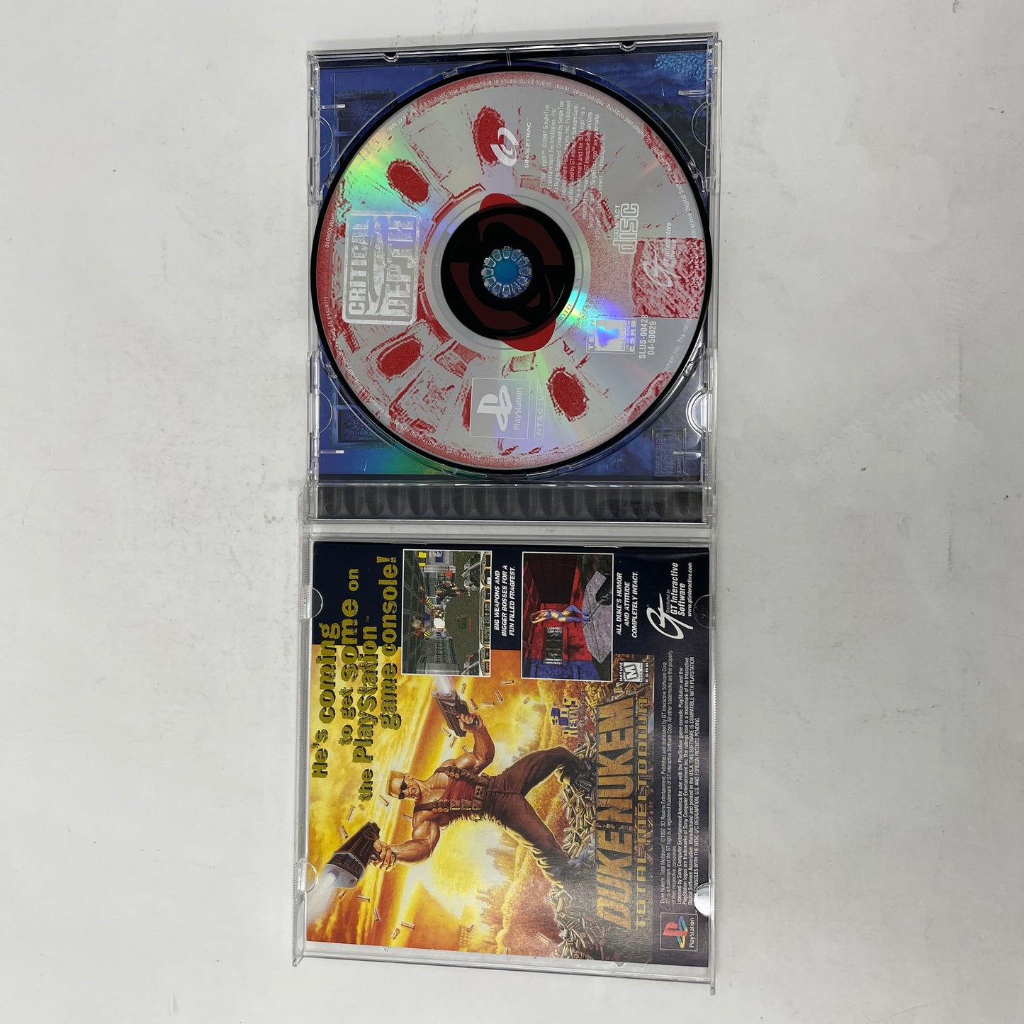 Critical Depth (Sony PlayStation 1 PS1, 1997)