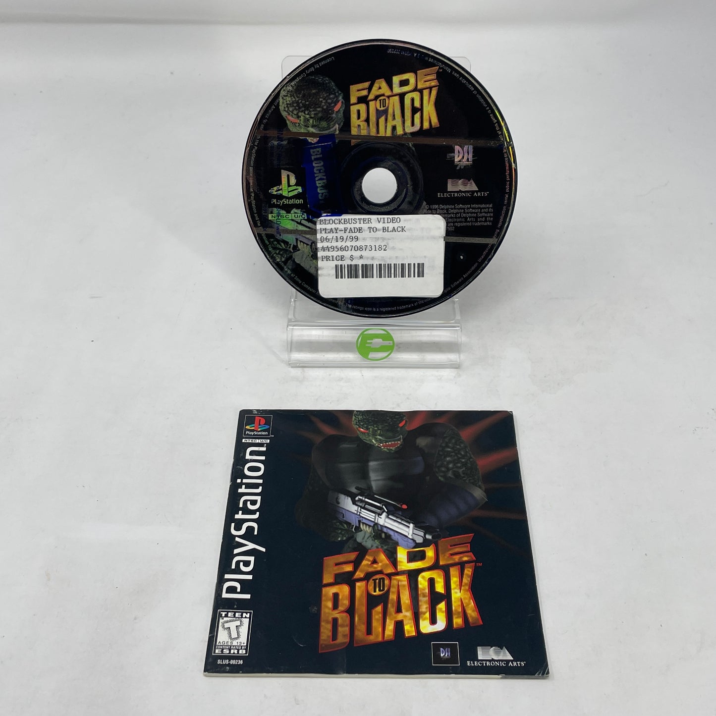 Fade to Black (Sony PlayStation 1 PS1, 1996) Disc Only