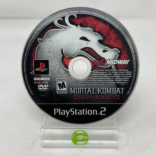 Mortal Kombat Deadly Alliance (Sony PlayStation 2 PS2, 2002) Disc Only