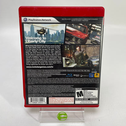 Grand Theft Auto IV (Sony PlayStation 3 PS3, 2008)