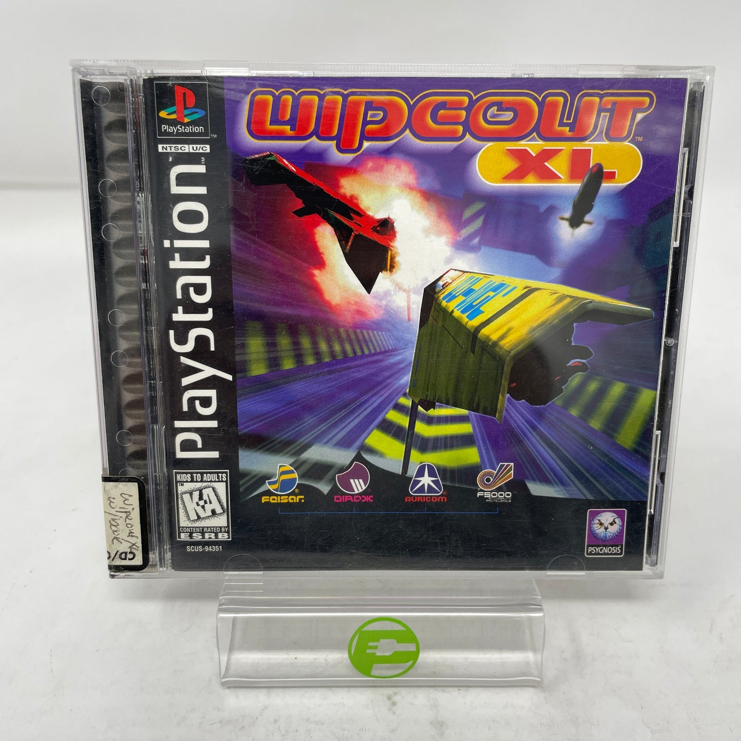 Wipeout XL (Sony PlayStation 1 PS1, 1996)