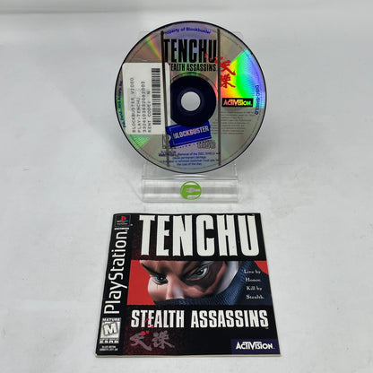 Tenchu: Stealth Assassins (Sony PlayStation 1 PS1, 1998) Disc Only