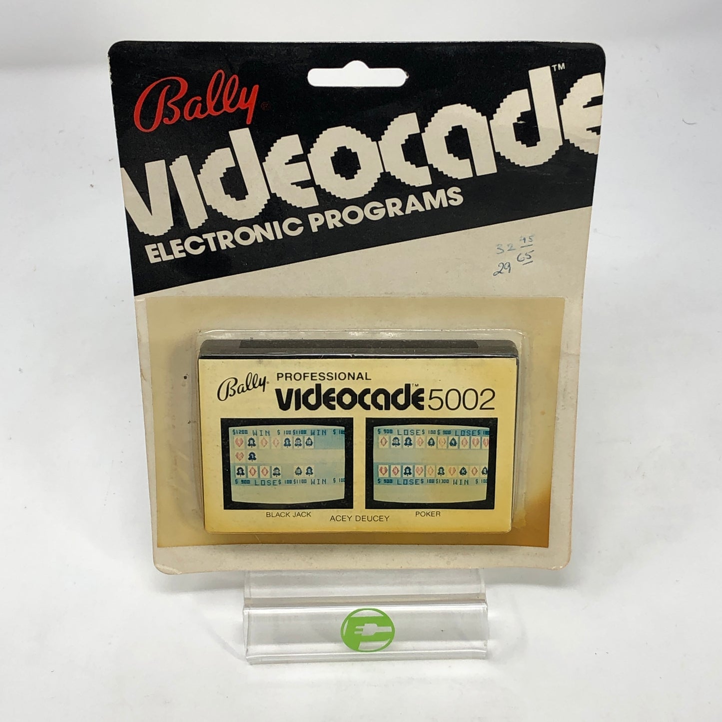 New Blackjack & Poker & Acey-Deucy (Bally Astrocade, 1976)