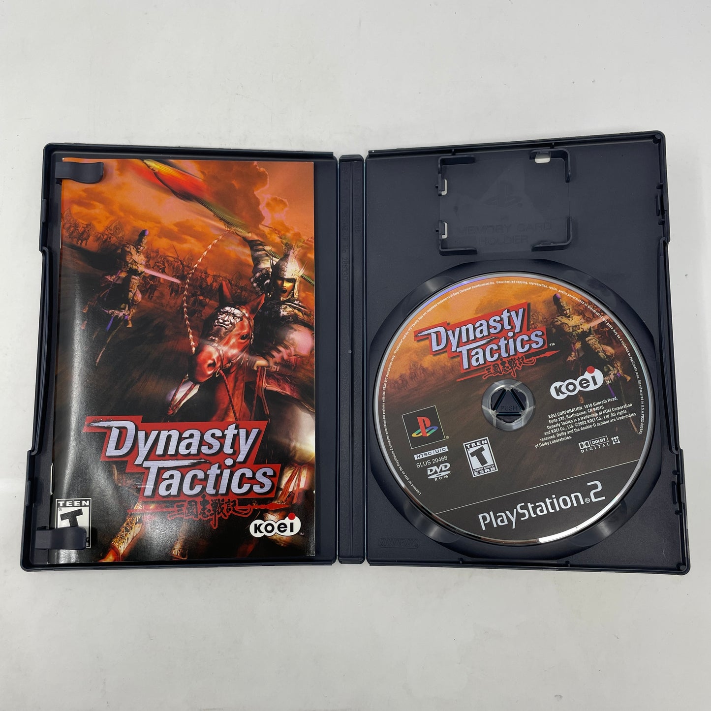 Dynasty Tactics (Sony PlayStation 2 PS2, 2002)