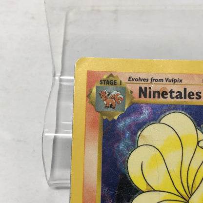 Pokémon TCG Base Set Ninetales (Shadowless) 12/102 Holo English