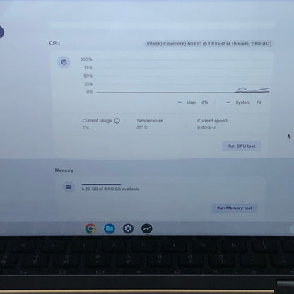 Dell Chromebook P30T002 11.6" Celeron N5100 1.1GHz 8GB RAM 64GB SSD