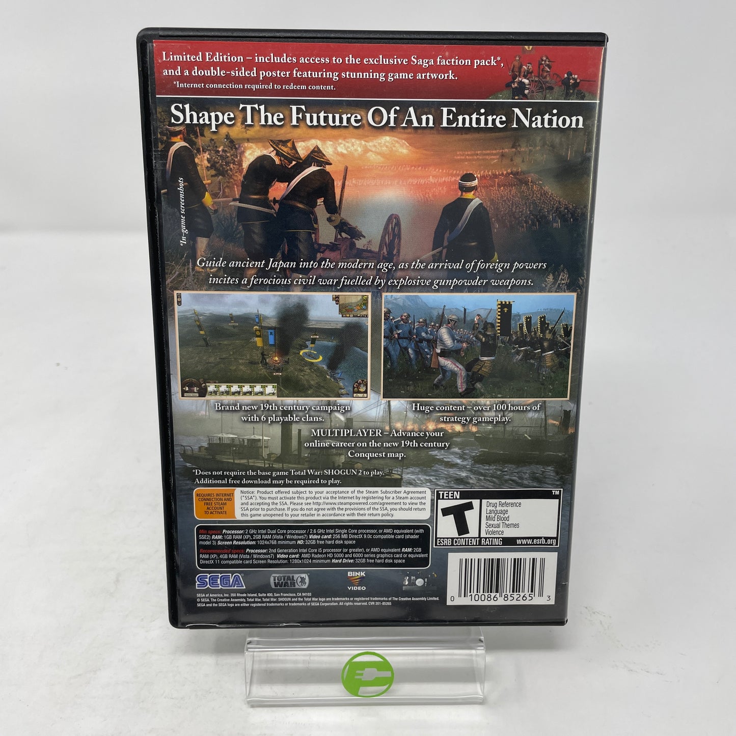 Total War: Shogun 2: Fall of the Samurai [Limited Edition] (PC, NaN)