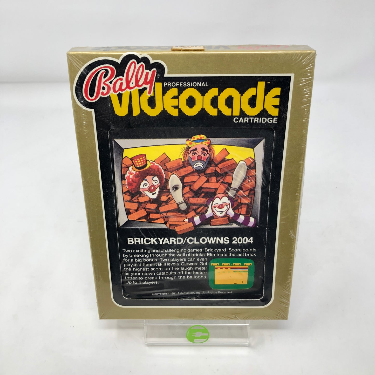 New Clowns & Brickyard (Bally Astrocade, 1976)