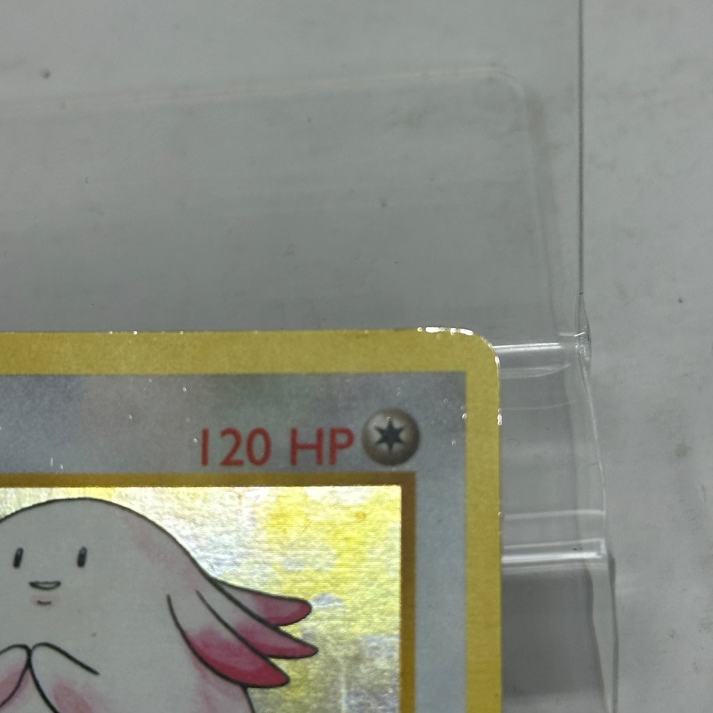 Pokémon TCG Base Set Chansey (Shadowless) 3/102 Holo English