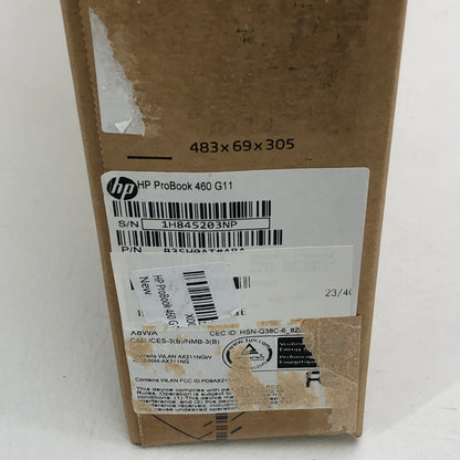 New HP Probook 460 G11 16" Core Ultra 5 125U 1.3GHz 32GB RAM 512GB SSD