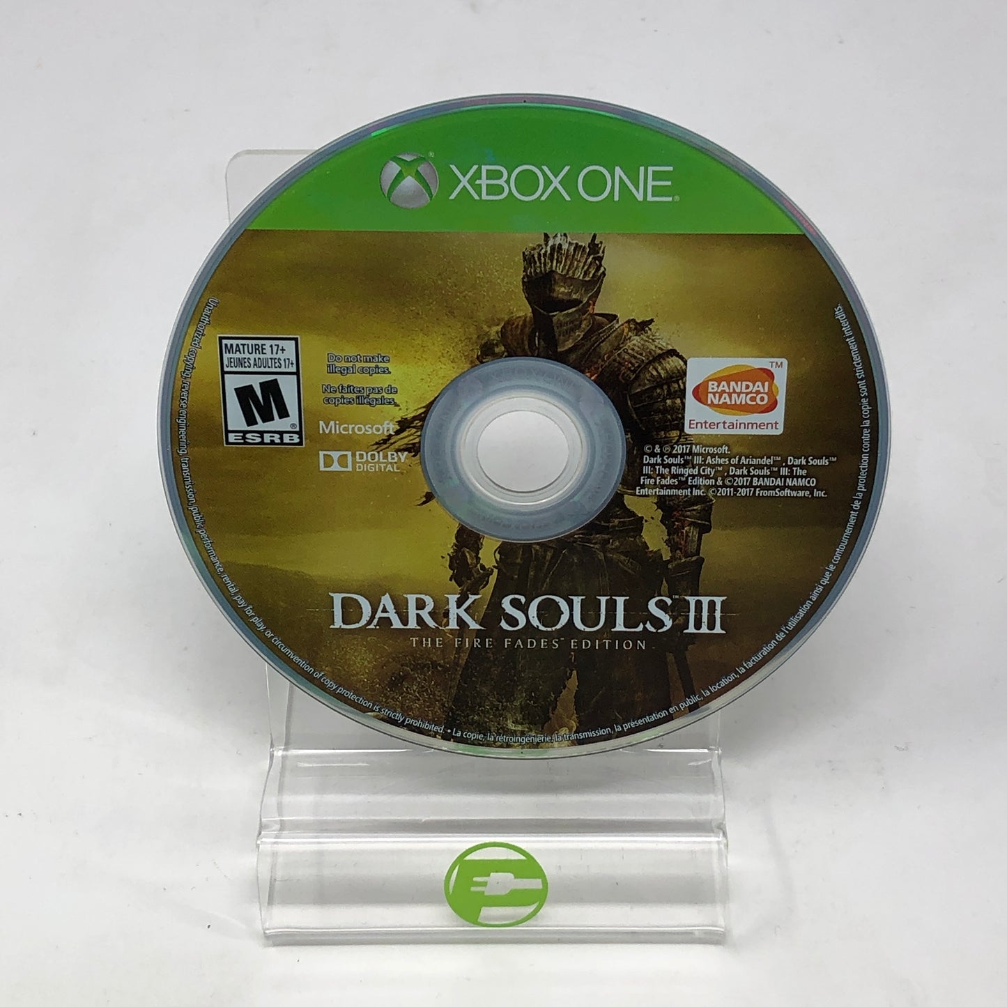 Dark Souls III: The Fire Fades Edition (Microsoft Xbox One, 2017)