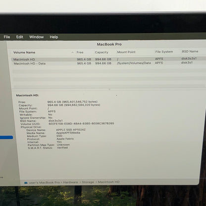 2022 Apple MacBook Pro 13.3" M2 8C GPU 3.5GHz 24GB RAM 1TB SSD A2338