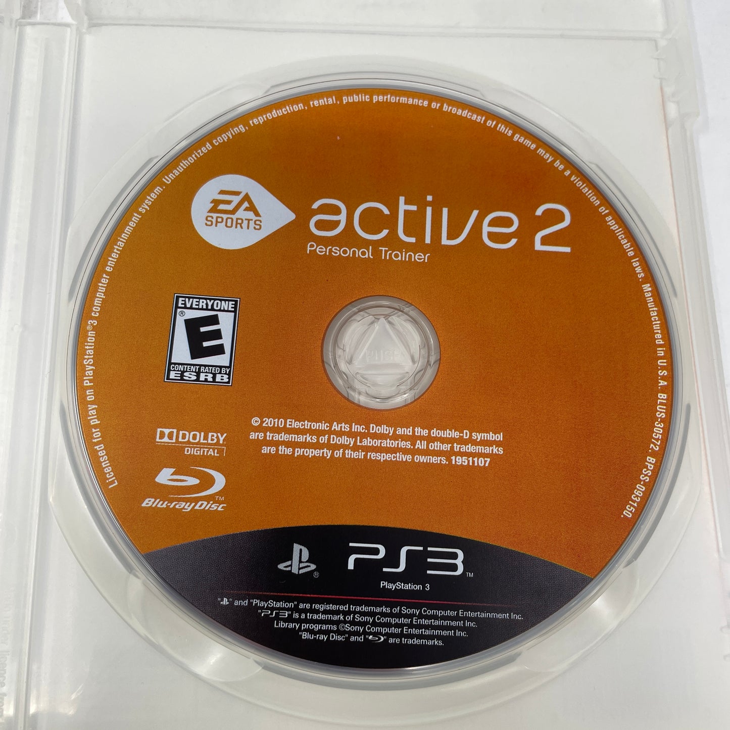 EA Sports Active 2 (Sony PlayStation 3 PS3, 2010)