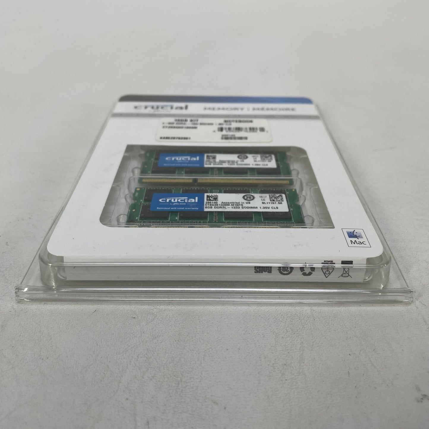 New Crucial 16GB (2x8GB) RAM DDR3 1333MHz CT2K8G3S1339M