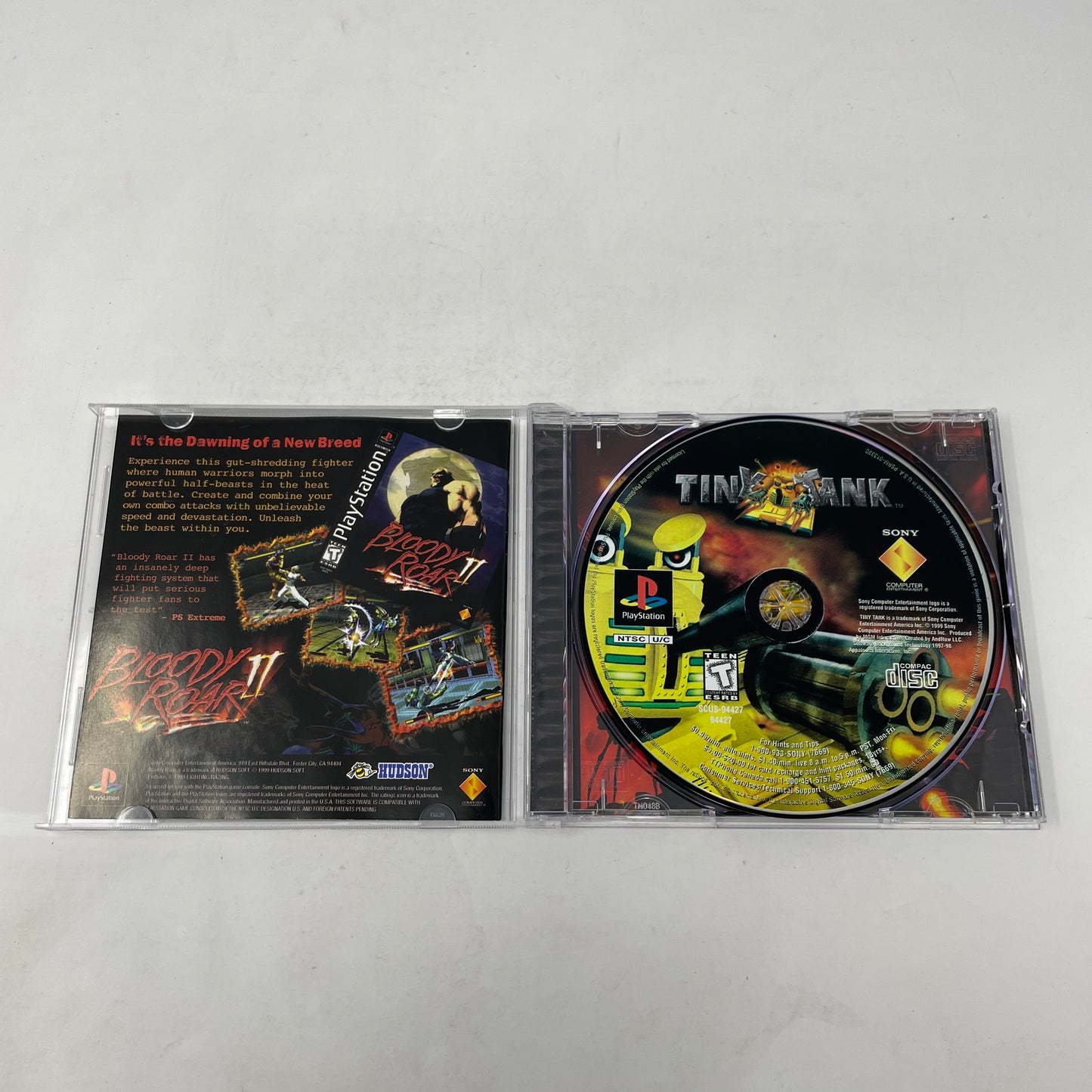Tiny Tank (Sony PlayStation 1 PS1, 1999)